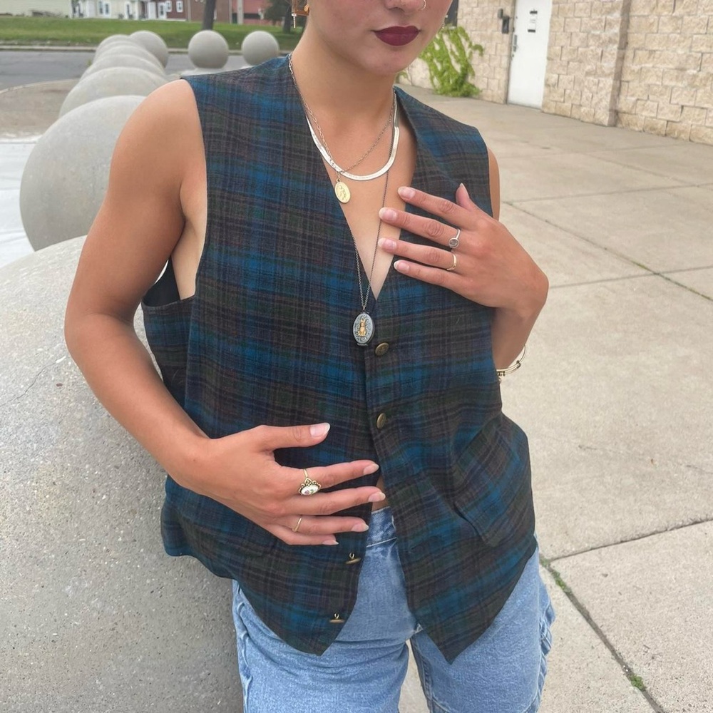 Vintage Pendleton 100% virgin wool vest